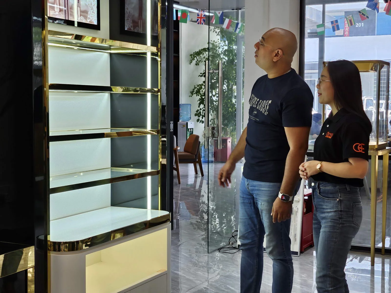 Client Visits and Showroom Walkthroughs · view 3