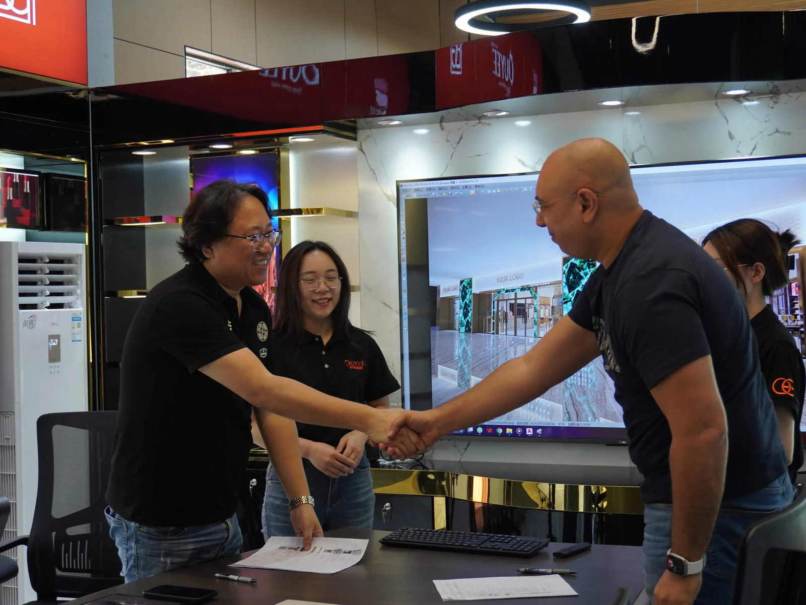 Client Visits and Showroom Walkthroughs · view 5