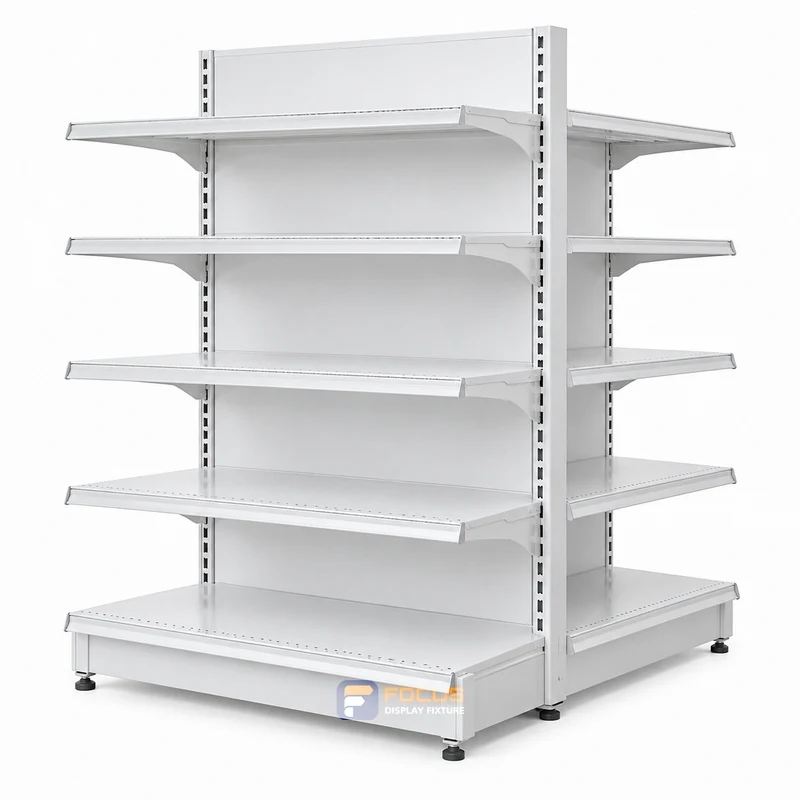 gondola shelving fixture, reference FC-002