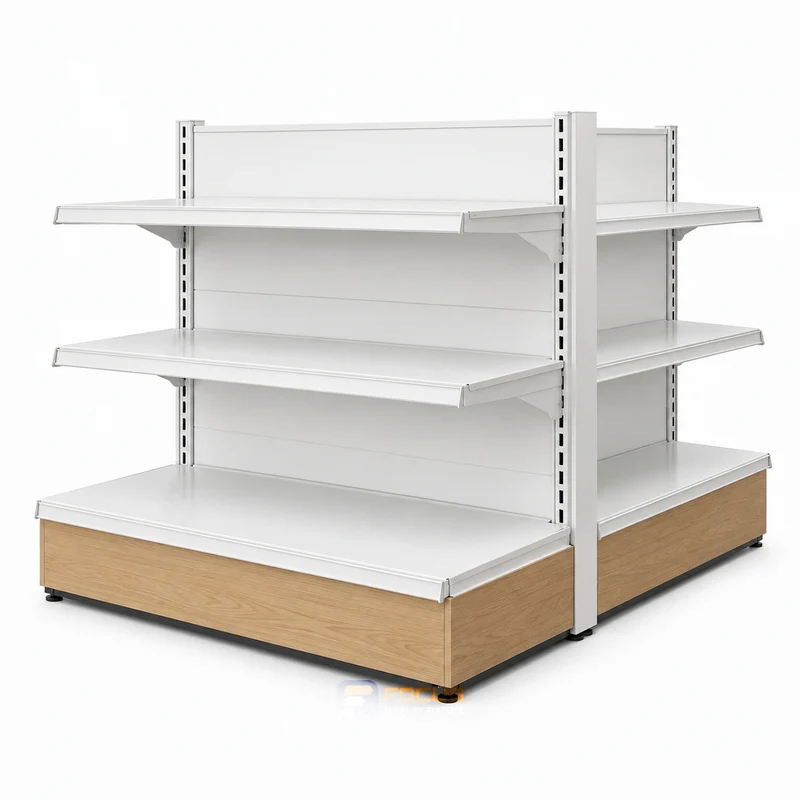 gondola shelving fixture, reference FC-004
