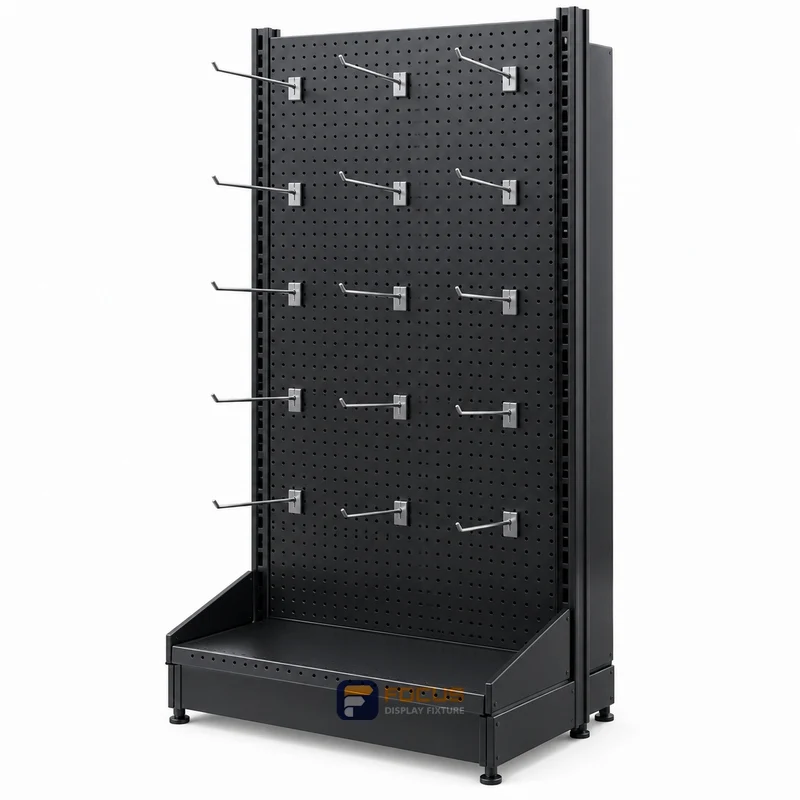 end cap displays fixture, reference FC-023