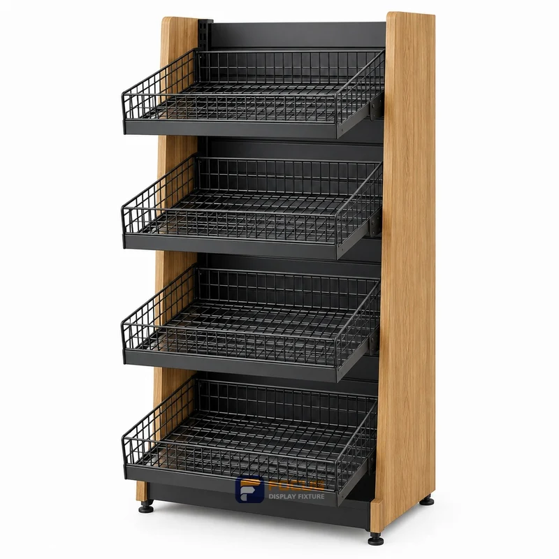 snack candy racks fixture, reference FC-024