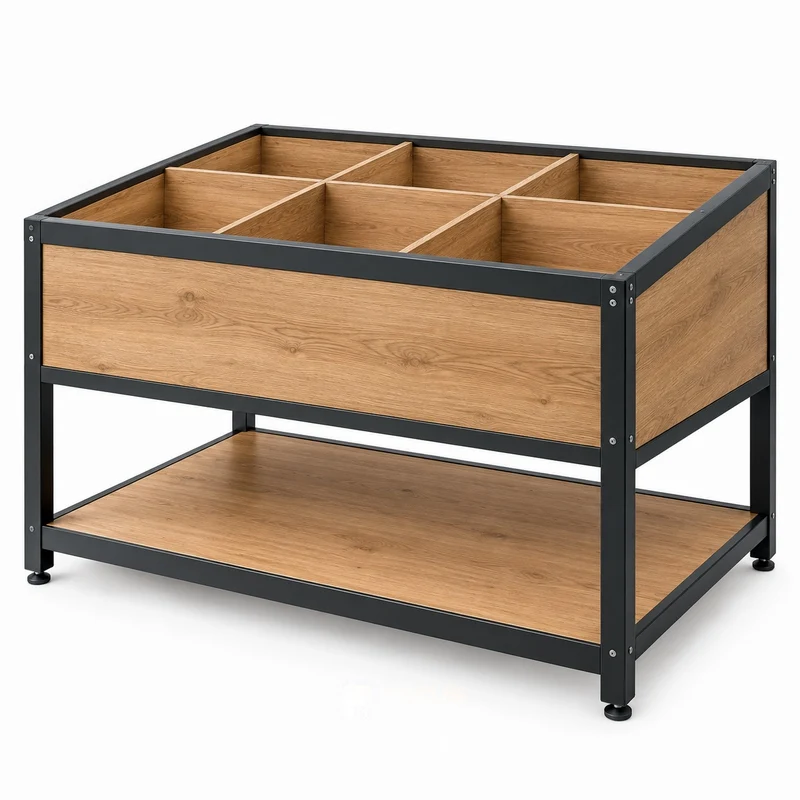 produce displays fixture, reference FC-028