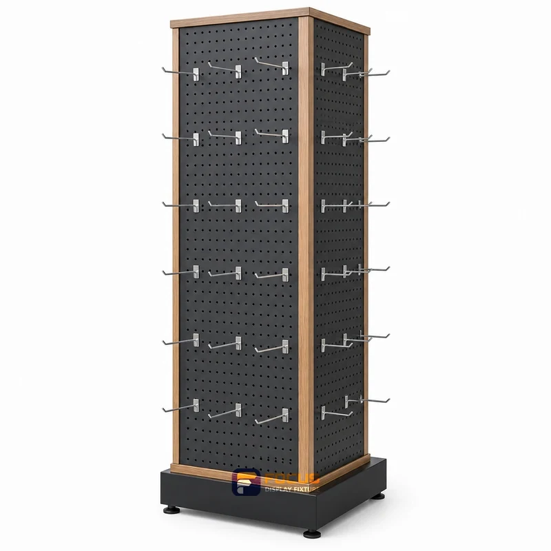end cap displays fixture, reference FC-030