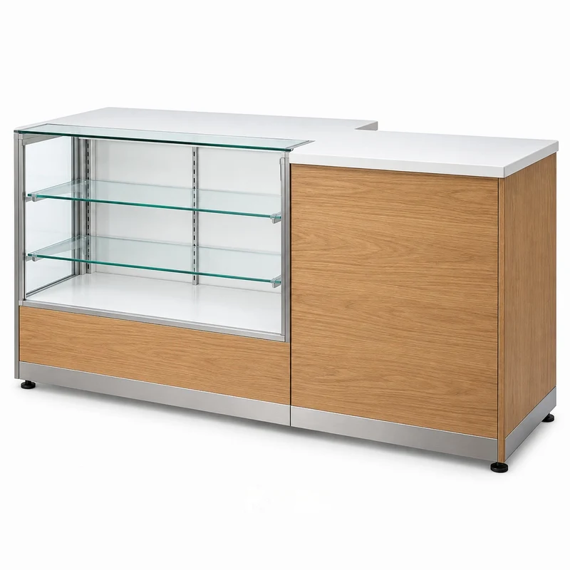 checkout counters fixture, reference FC-034