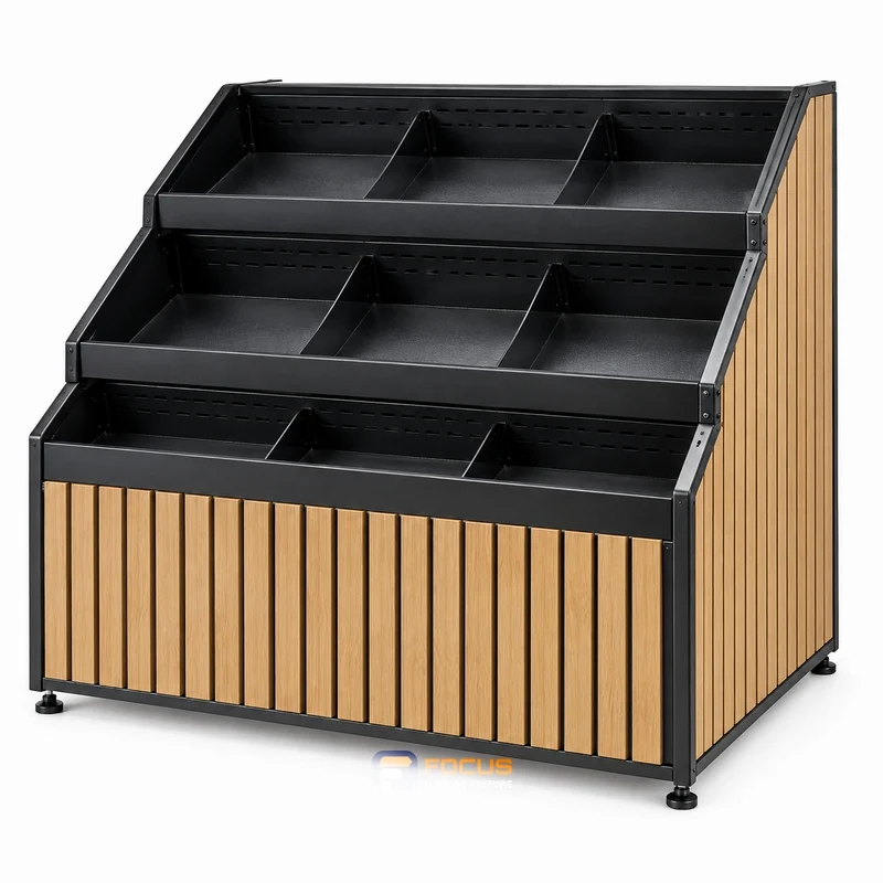 produce displays fixture, reference FC-051