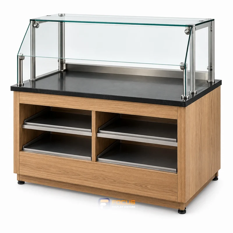 bakery displays fixture, reference FC-084