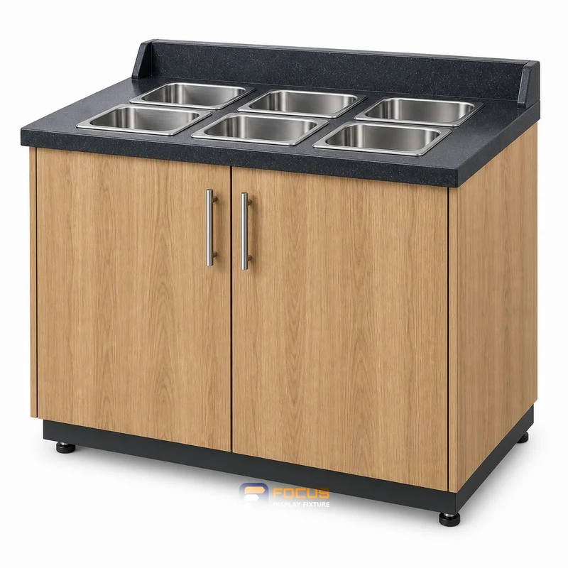 foodservice cabinets fixture, reference FC-085