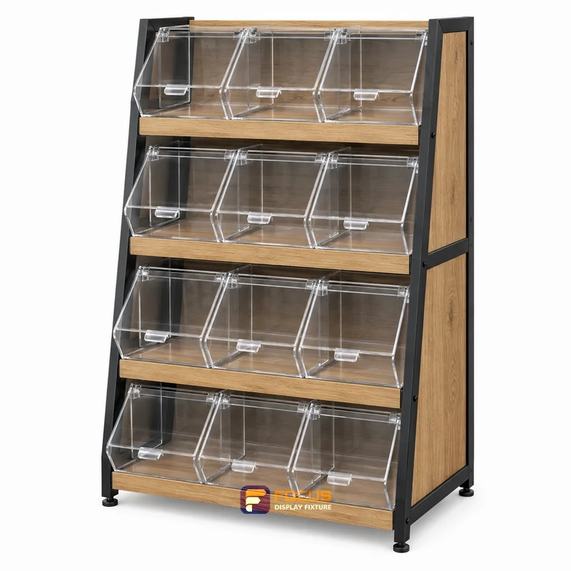 self serve pastry cases fixture, reference FC-096