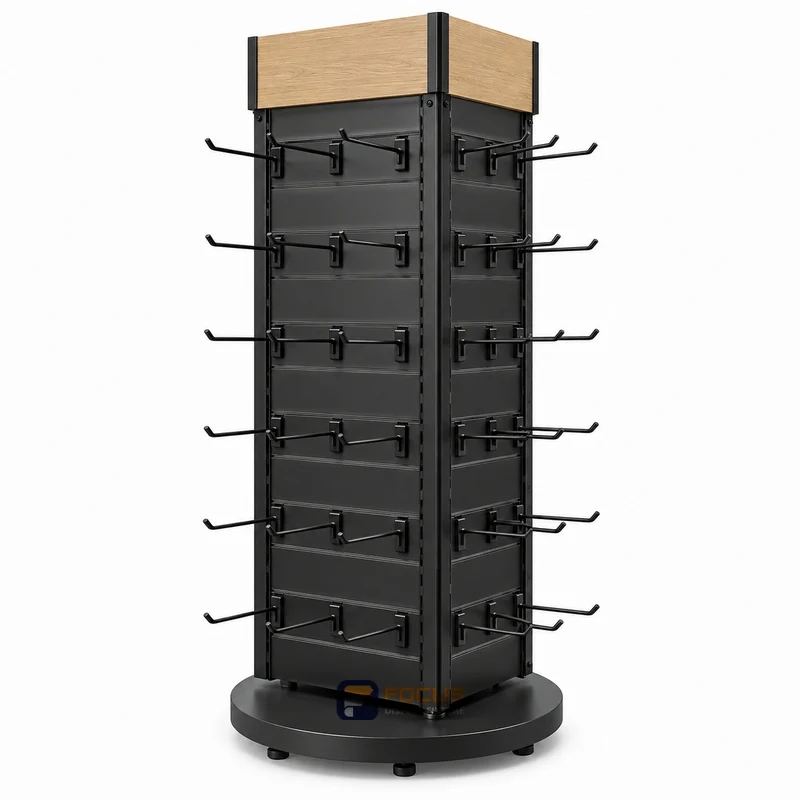 end cap displays fixture, reference FC-097