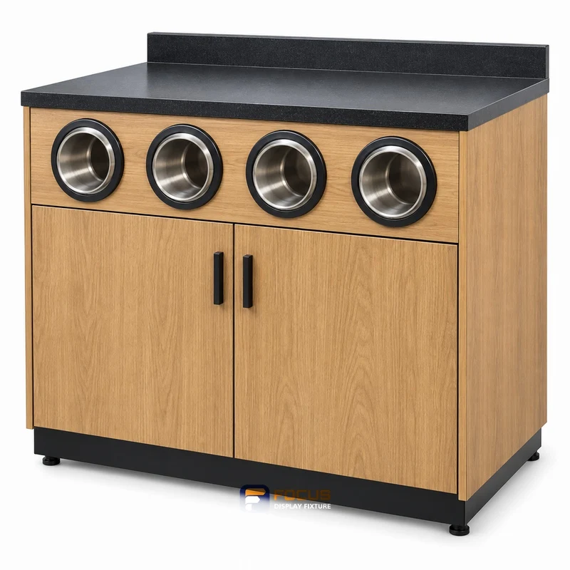 cup dispenser cabinets fixture, reference FC-114