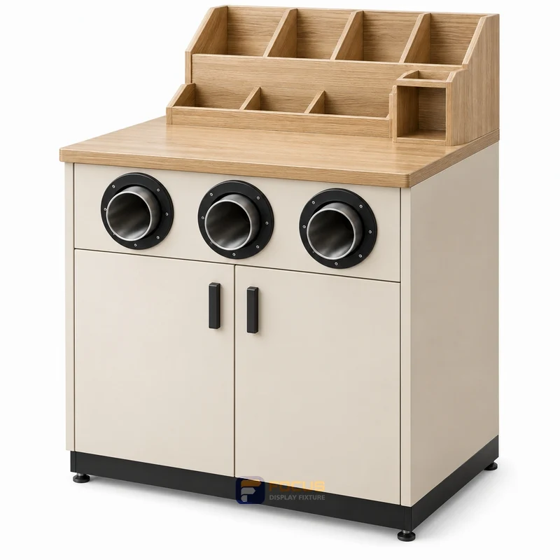 cup dispenser cabinets fixture, reference FC-116