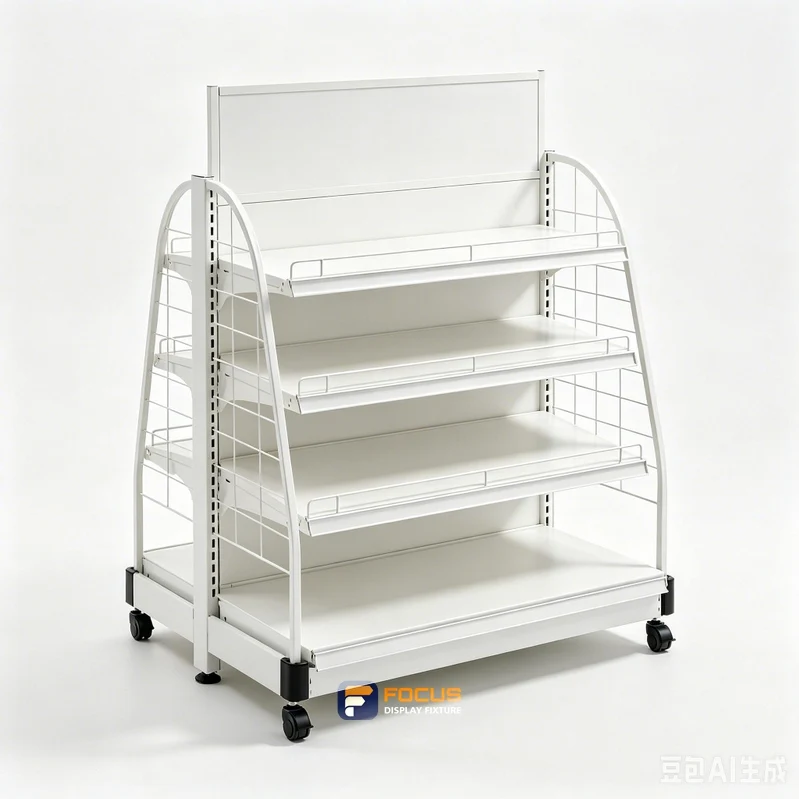 gondola shelving fixture, reference FC-121