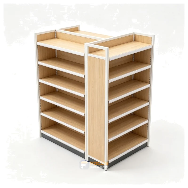 gondola shelving fixture, reference FC-173