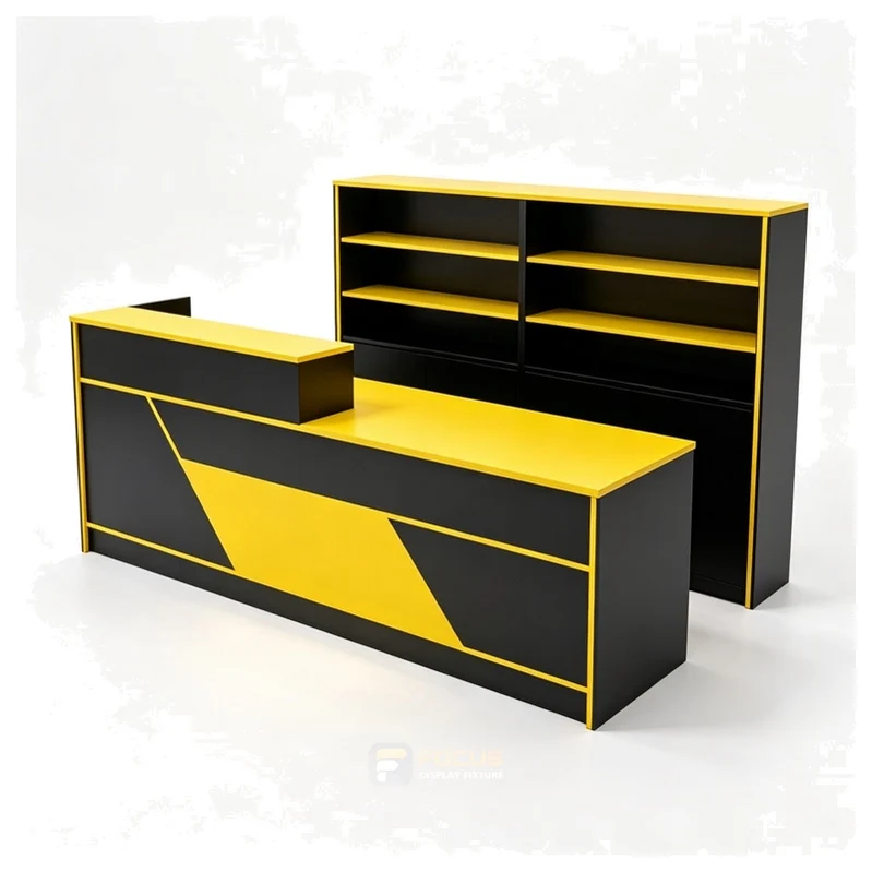 checkout counters fixture, reference FC-195