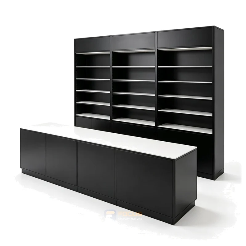 back counter cabinets fixture, reference FC-201