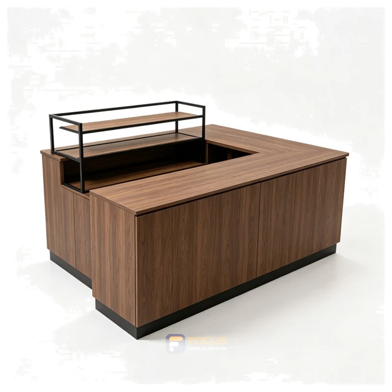checkout counters fixture, reference FC-205