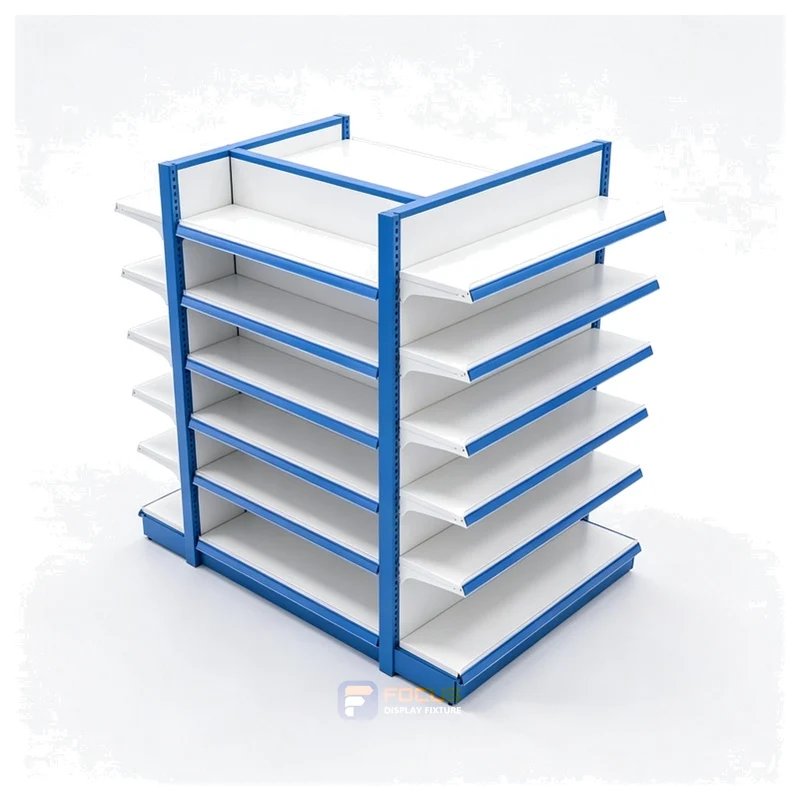 gondola shelving fixture, reference FC-221