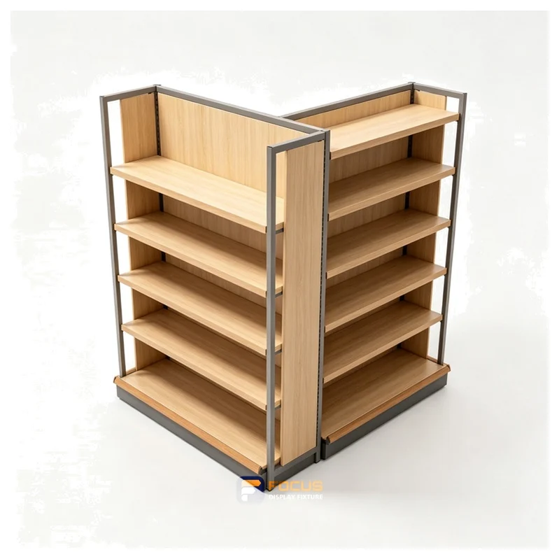 gondola shelving fixture, reference FC-227