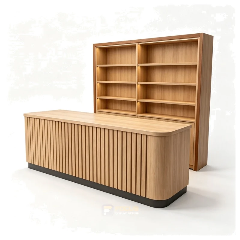 back counter cabinets fixture, reference FC-228