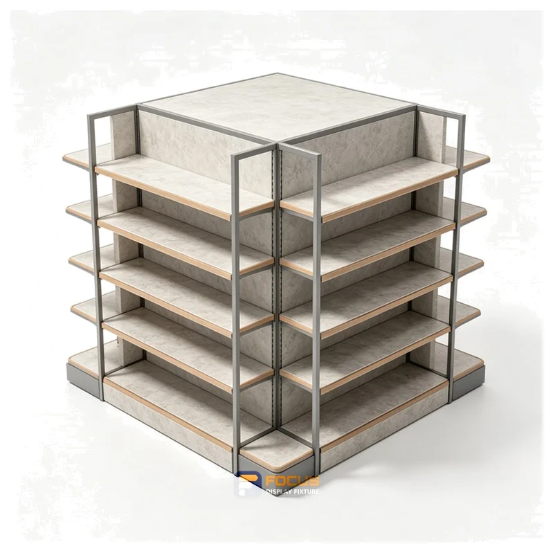 gondola shelving fixture, reference FC-230