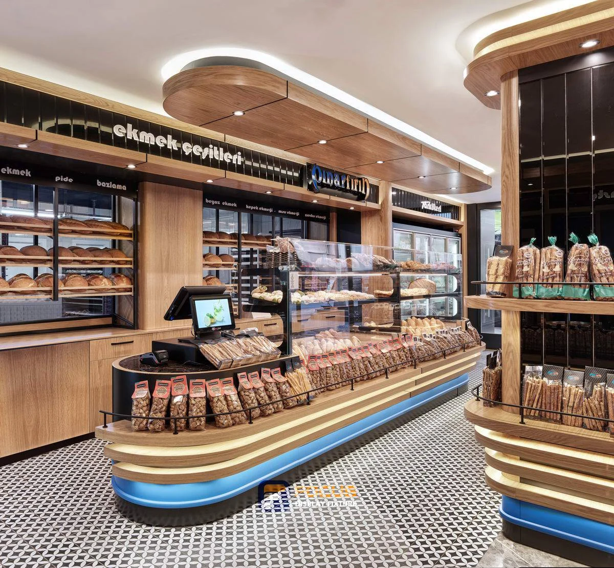 Store 01 — Bakery interior references, interior view 15