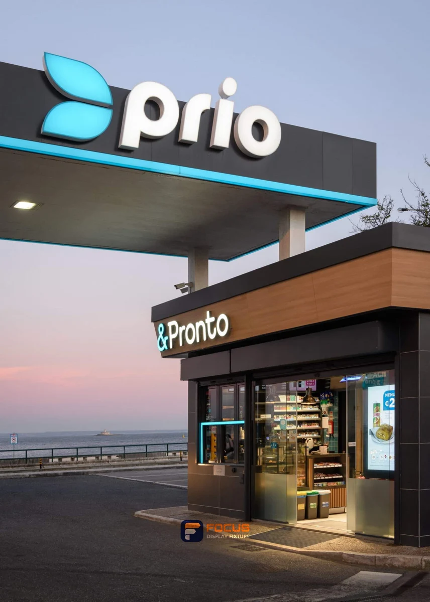 Store 02 — Travel-stop retail, interior view 8