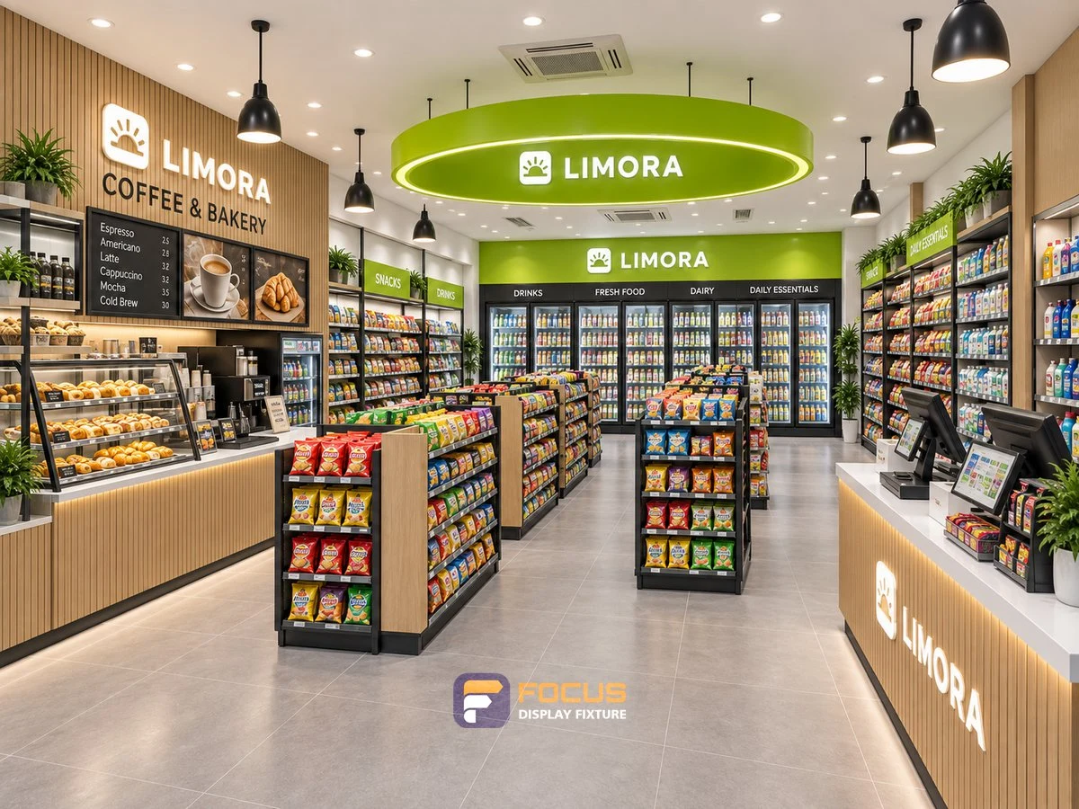 Store 12 — Fresh lime convenience store, interior view 2