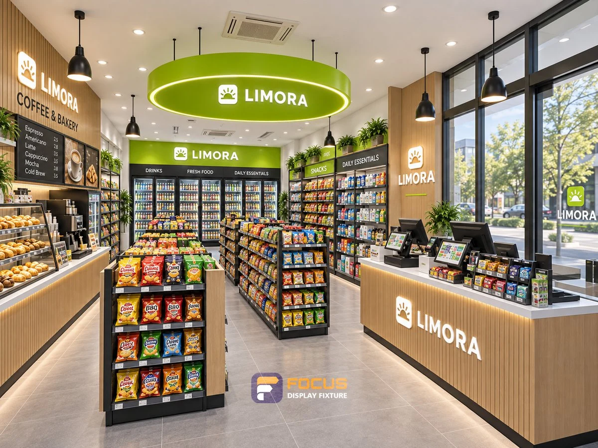 Store 12 — Fresh lime convenience store, interior view 3