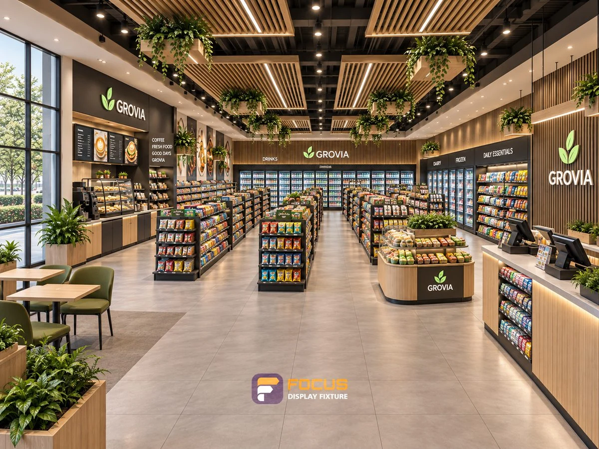 Store 22 — Botanical convenience store, interior view 2