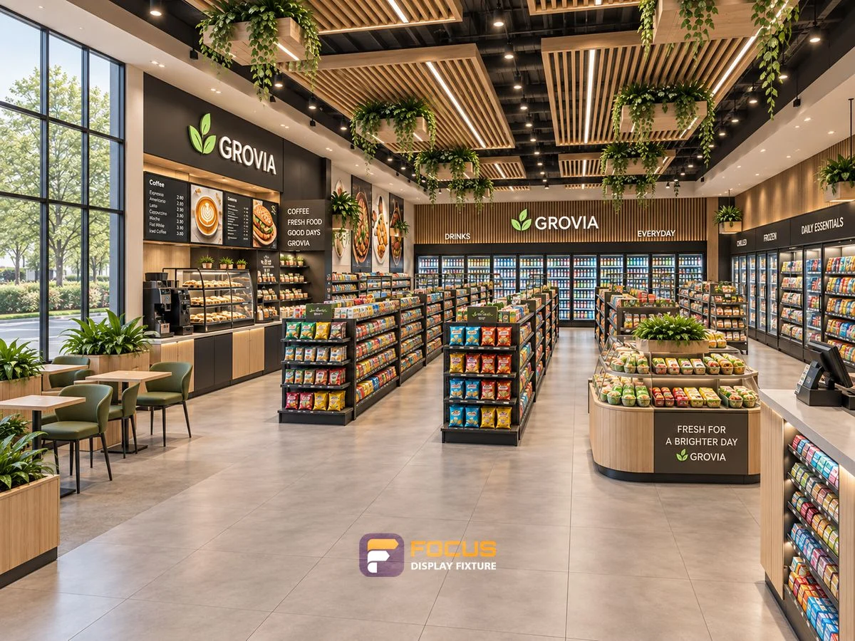 Store 22 — Botanical convenience store, interior view 4