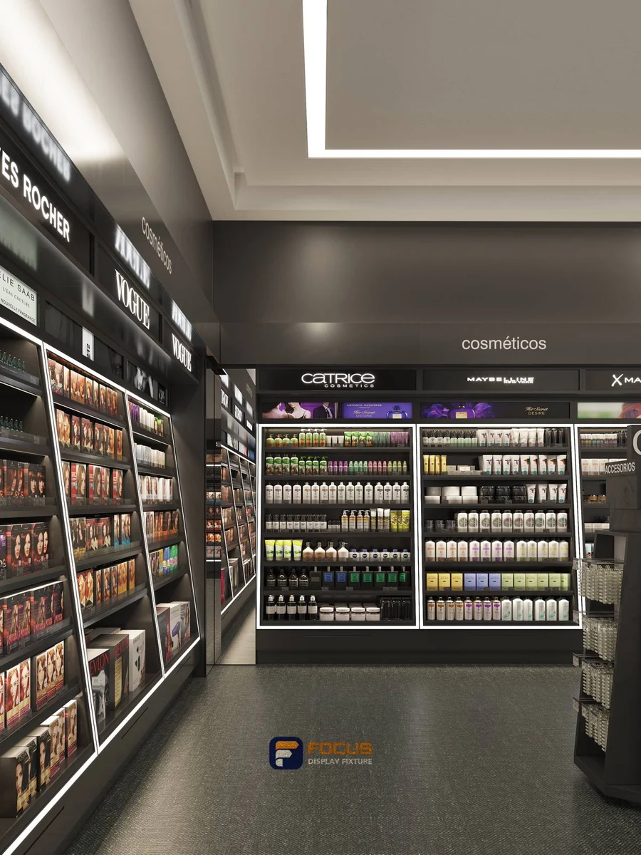 Store 35 — Adjacent retail shelving, interior view 3