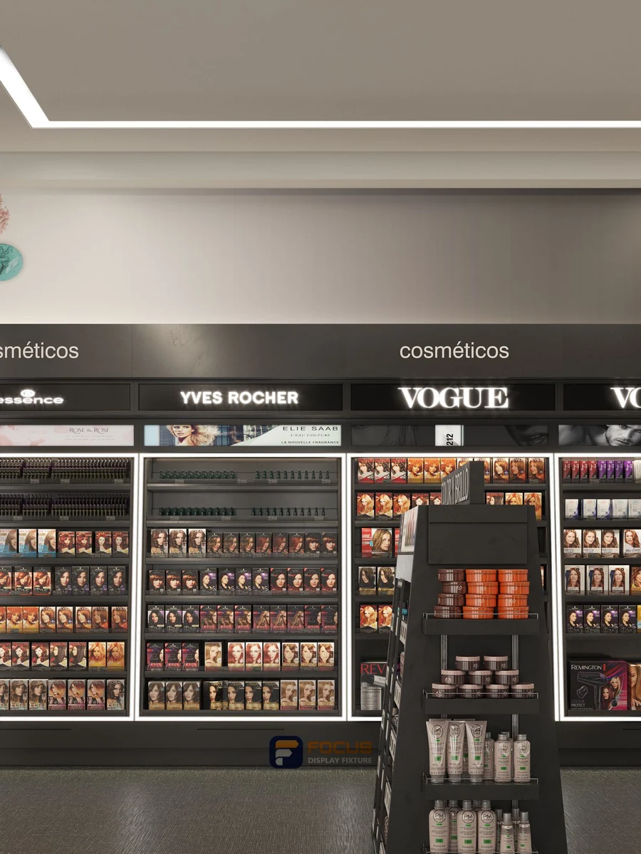 Store 35 — Adjacent retail shelving, interior view 7